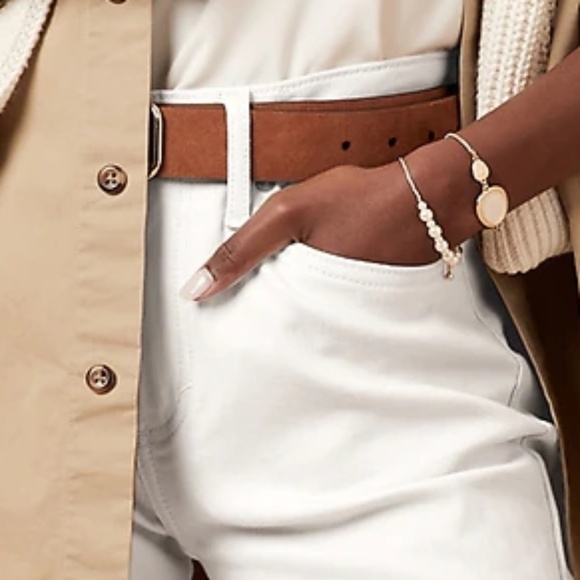 Bananan Republic Girlfriend Jean (White) NWT - Picture 4 of 6